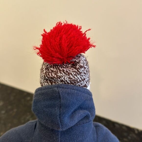 GEORGIA TECH YELLOW JACKETS 12” SOCK MONKEY W/ SCHOOL NAME, GT LOGO ON SHIRT* - Picture 5 of 8